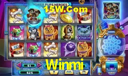 Biblioteca de slots populares na Winmi